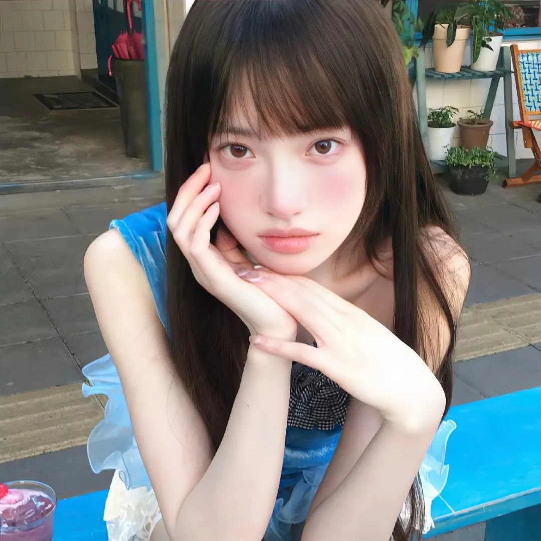 随盲柳入眠的女人